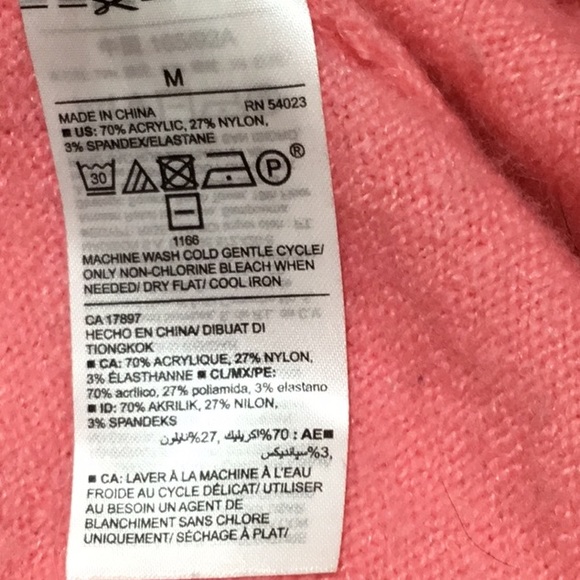 OLD NAVY KNIT Sweater pink M - Picture 5 of 6